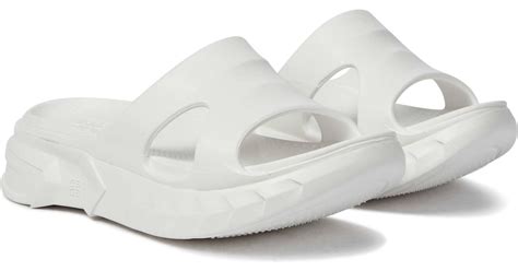 givenchy slingback flats white|Givenchy marshmallow sandals.